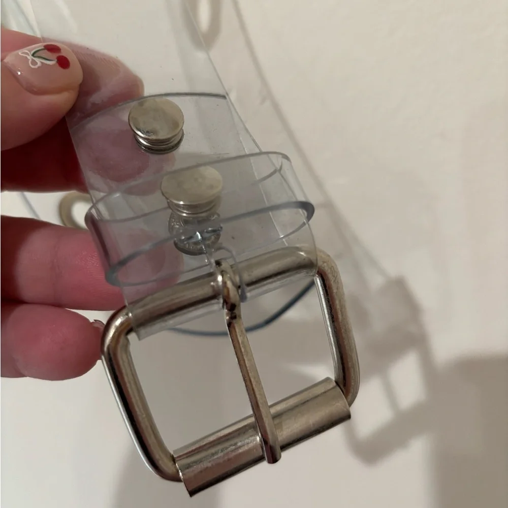 Clear Women’s Belt